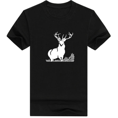 Strong Deer Pattern 3D Print T-shirt