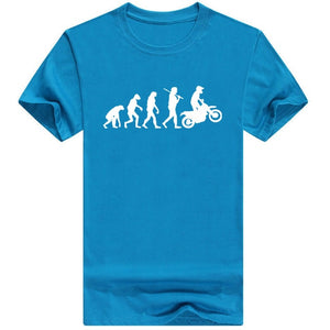 Motorcycle Ape To Evolution T-Shirt