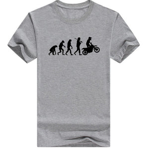 Motorcycle Ape To Evolution T-Shirt