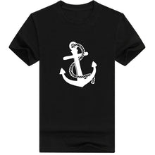 Load image into Gallery viewer, Boat Anchor Printing T-shirt