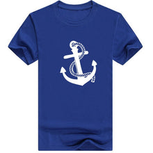 Load image into Gallery viewer, Boat Anchor Printing T-shirt