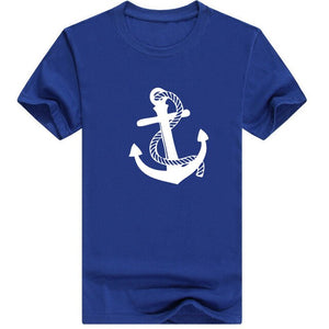 Boat Anchor Printing T-shirt