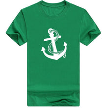 Load image into Gallery viewer, Boat Anchor Printing T-shirt