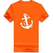 Load image into Gallery viewer, Boat Anchor Printing T-shirt