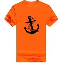 Load image into Gallery viewer, Boat Anchor Printing T-shirt