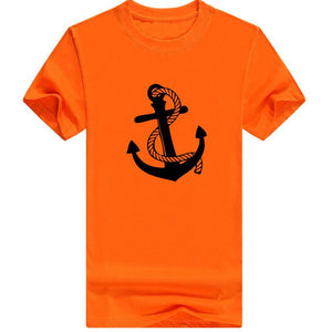 Boat Anchor Printing T-shirt
