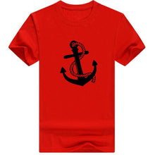 Load image into Gallery viewer, Boat Anchor Printing T-shirt