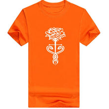 Load image into Gallery viewer, Rose Print T-shirt