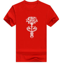 Load image into Gallery viewer, Rose Print T-shirt