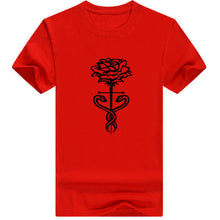 Load image into Gallery viewer, Rose Print T-shirt