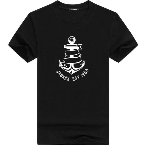 Boat Anchor Printing T-Shirt