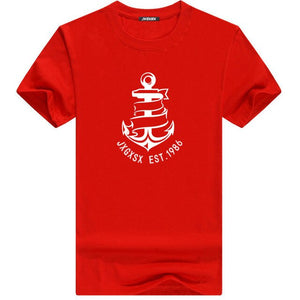 Boat Anchor Printing T-Shirt
