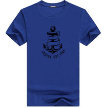Load image into Gallery viewer, Boat Anchor Printing T-Shirt