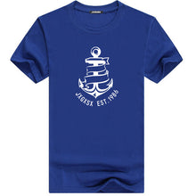 Load image into Gallery viewer, Boat Anchor Printing T-Shirt