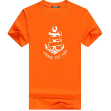 Load image into Gallery viewer, Boat Anchor Printing T-Shirt