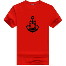 Load image into Gallery viewer, Boat Anchor Printing T-shirt