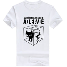 Load image into Gallery viewer, Cat Skeleton 3D Print Men T-shirt