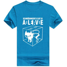 Load image into Gallery viewer, Cat Skeleton 3D Print Men T-shirt