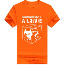Load image into Gallery viewer, Cat Skeleton 3D Print Men T-shirt
