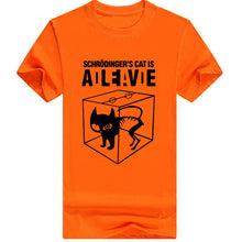 Load image into Gallery viewer, Cat Skeleton 3D Print Men T-shirt