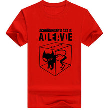 Load image into Gallery viewer, Cat Skeleton 3D Print Men T-shirt