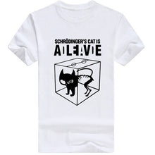 Load image into Gallery viewer, Cat Skeleton 3D Print Men T-shirt